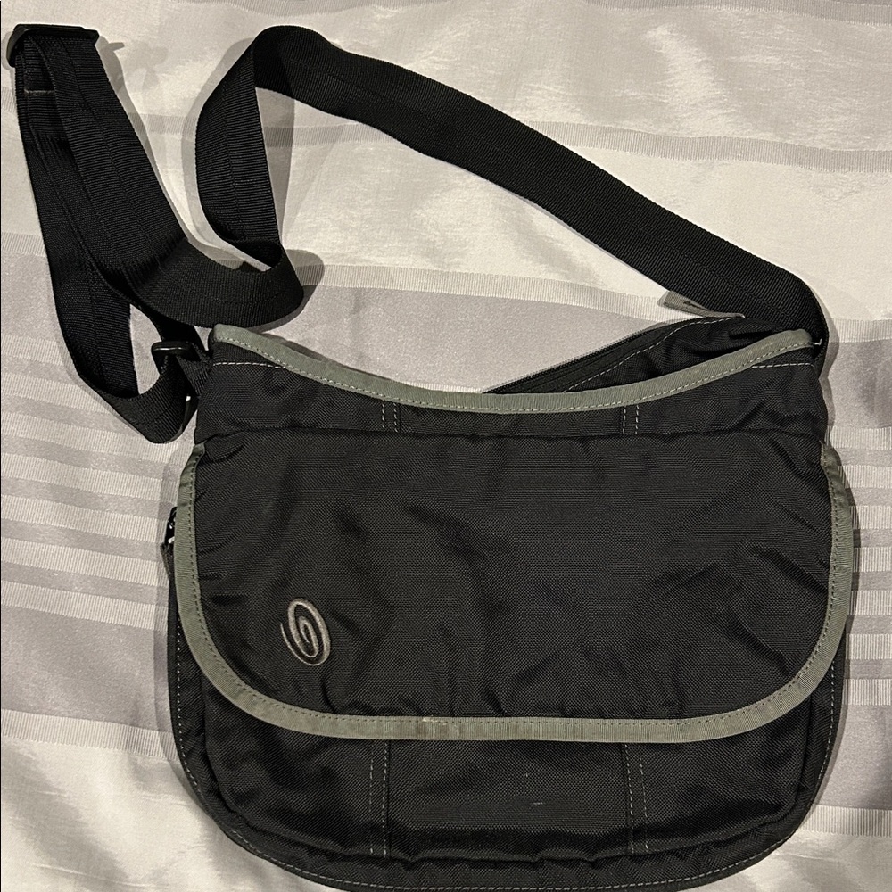 Timbuk2 Black and Gray Messenger Bag